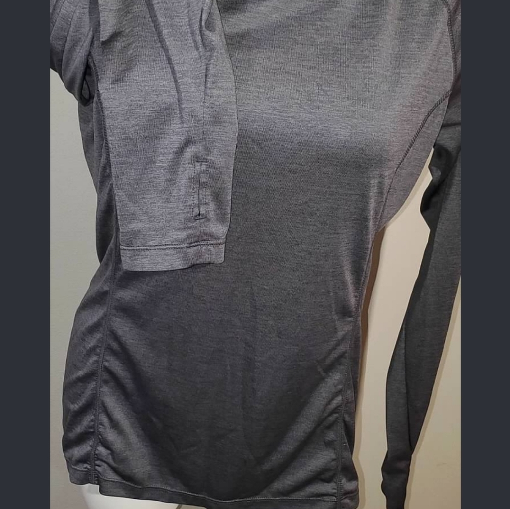 Reebok Gray Women's Hoodie Top - Picture 4 of 6